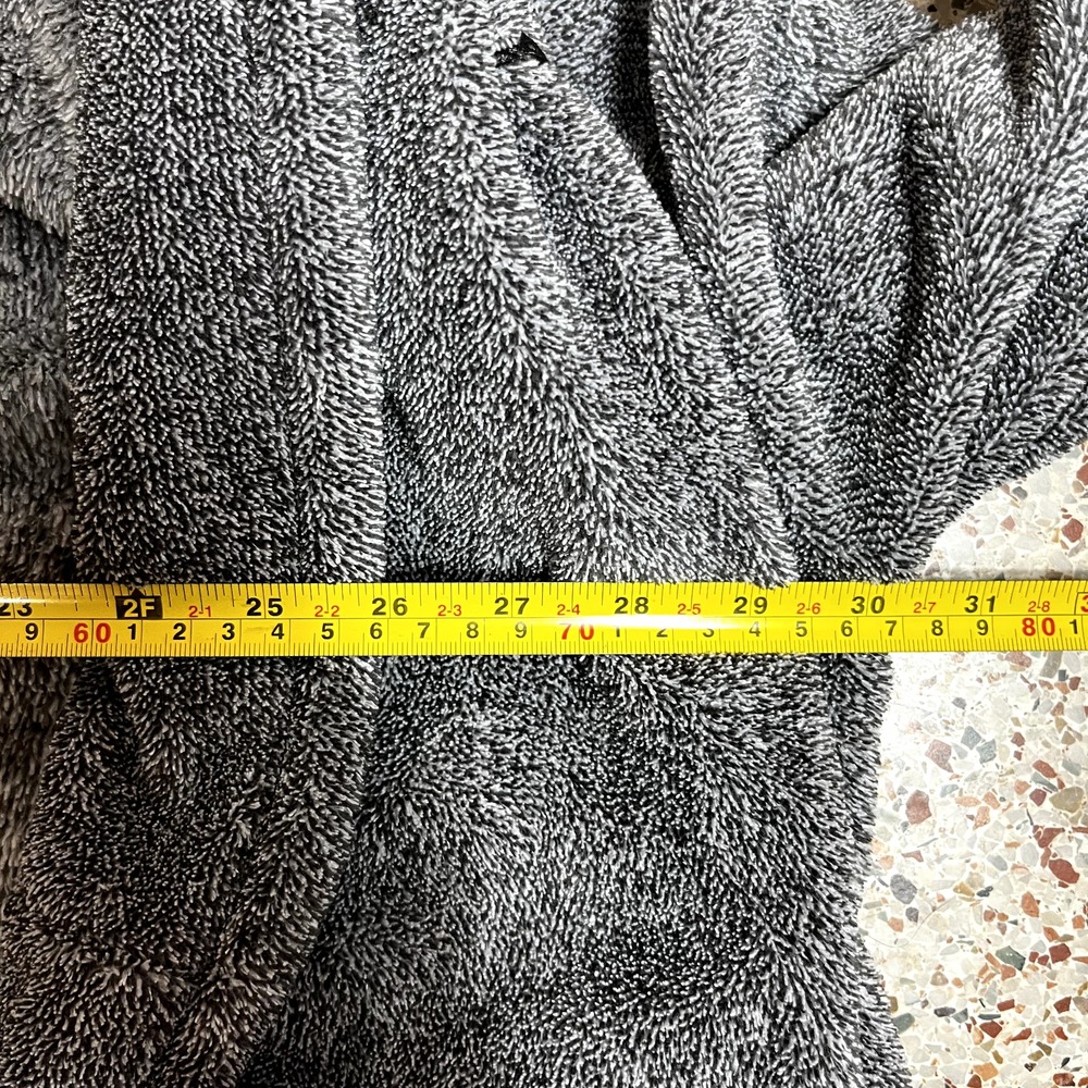 Tommy Bahama Robe Gray Men's Size Large Sleepwear Lounge Soft Polyester Pockets - Picture 11 of 16